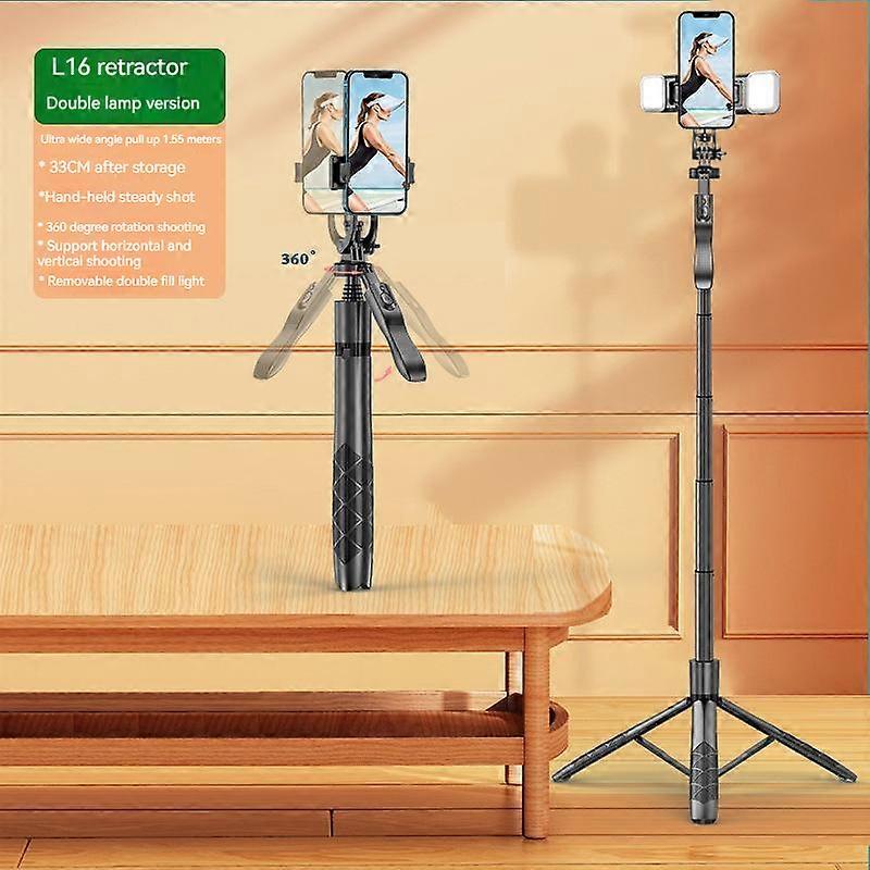 Gimbal Handheld Stabilizer Selfie Stick Tripod Anti Shake Single Axis Bluetooth Smartphone Wireless Remote Control Camera Holder