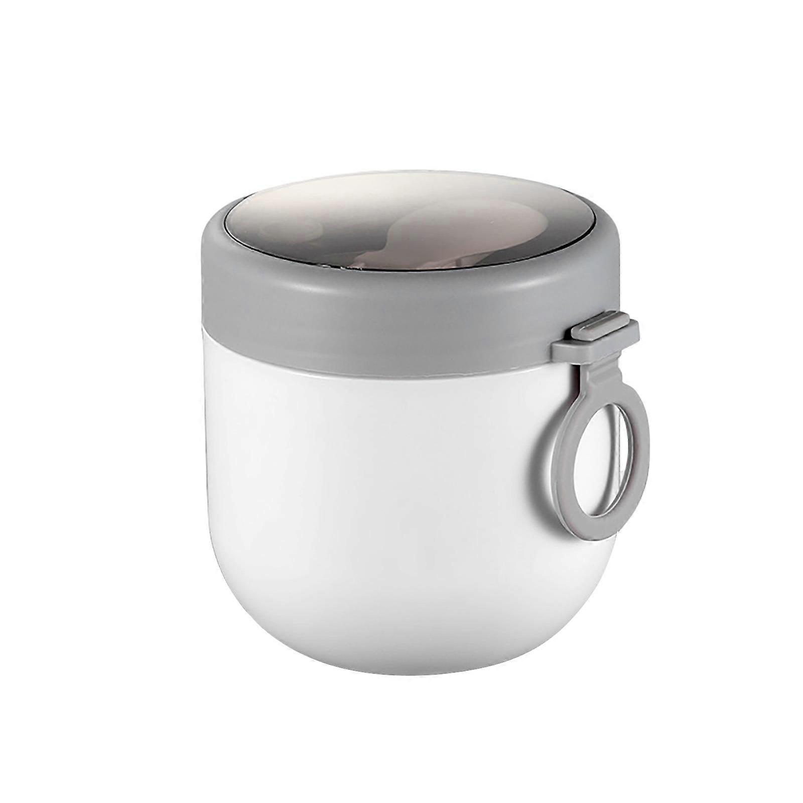Oatmeal Jar Snack Container Bulk Dessert Cups Bowl Drinking Utensils 800ml Leak Proof Yogurt Jars With Lid And Spoon