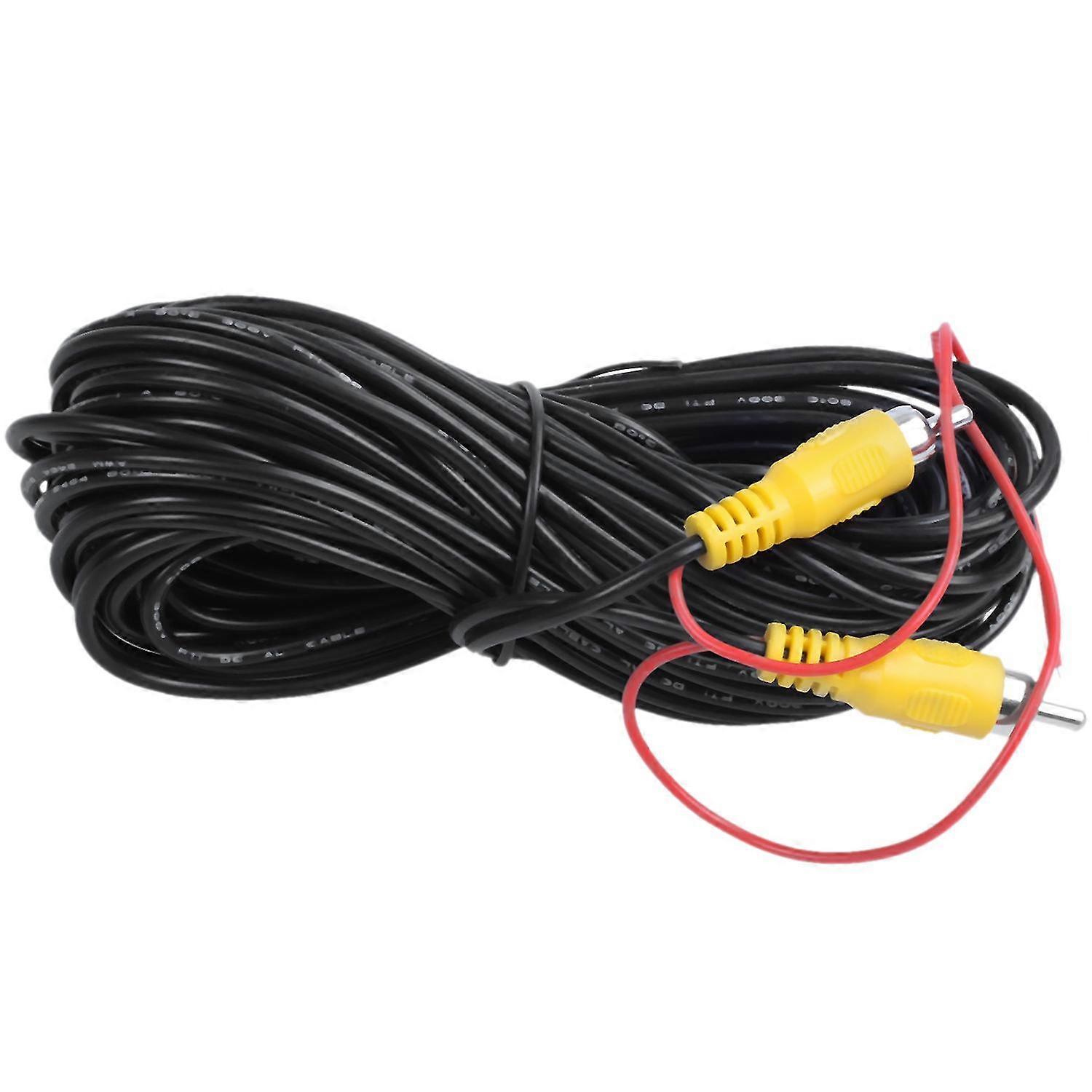 Reverse View Par Camera Video Extens Cable Car Wire, 15 M