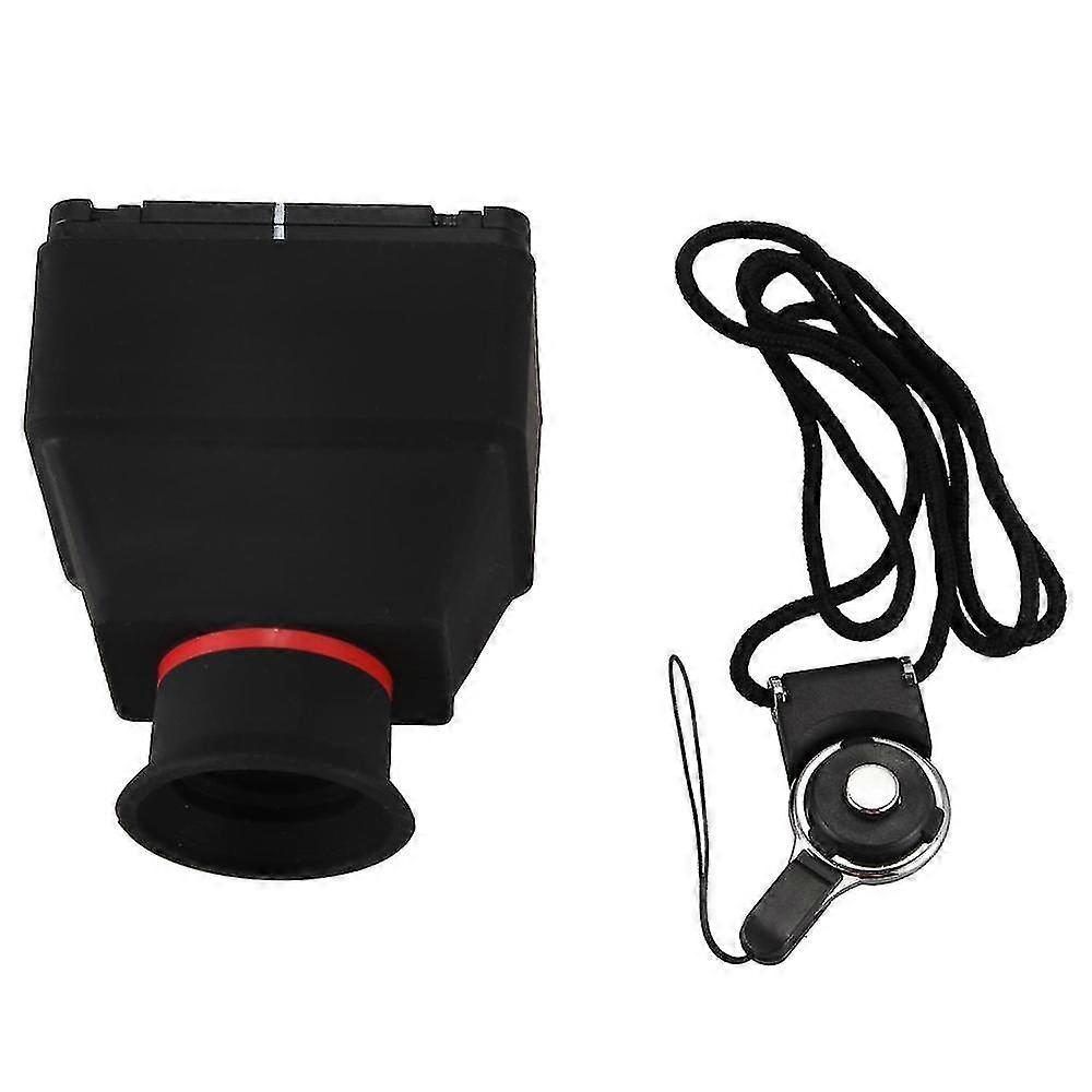 Lcd Viewfinder 3.2 Inch 3x Loupe Magnifying Eyecup For Universal 3.2inch Screen Dslr Camera Rubber