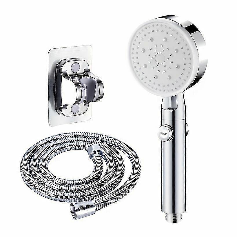 Upgrade Your Shower With This 3-piece High-pressure Water-saving Set!
