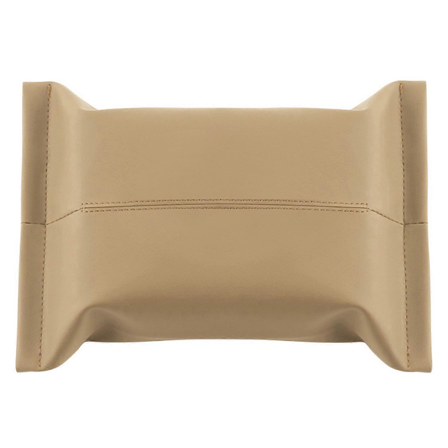 Car Tissue Box Smooth Extraction No Mess Solid Color Fastener Tape Fixing Simple Installation Car