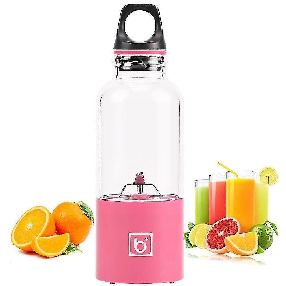 portable juicer electric mini usb blender (pink)