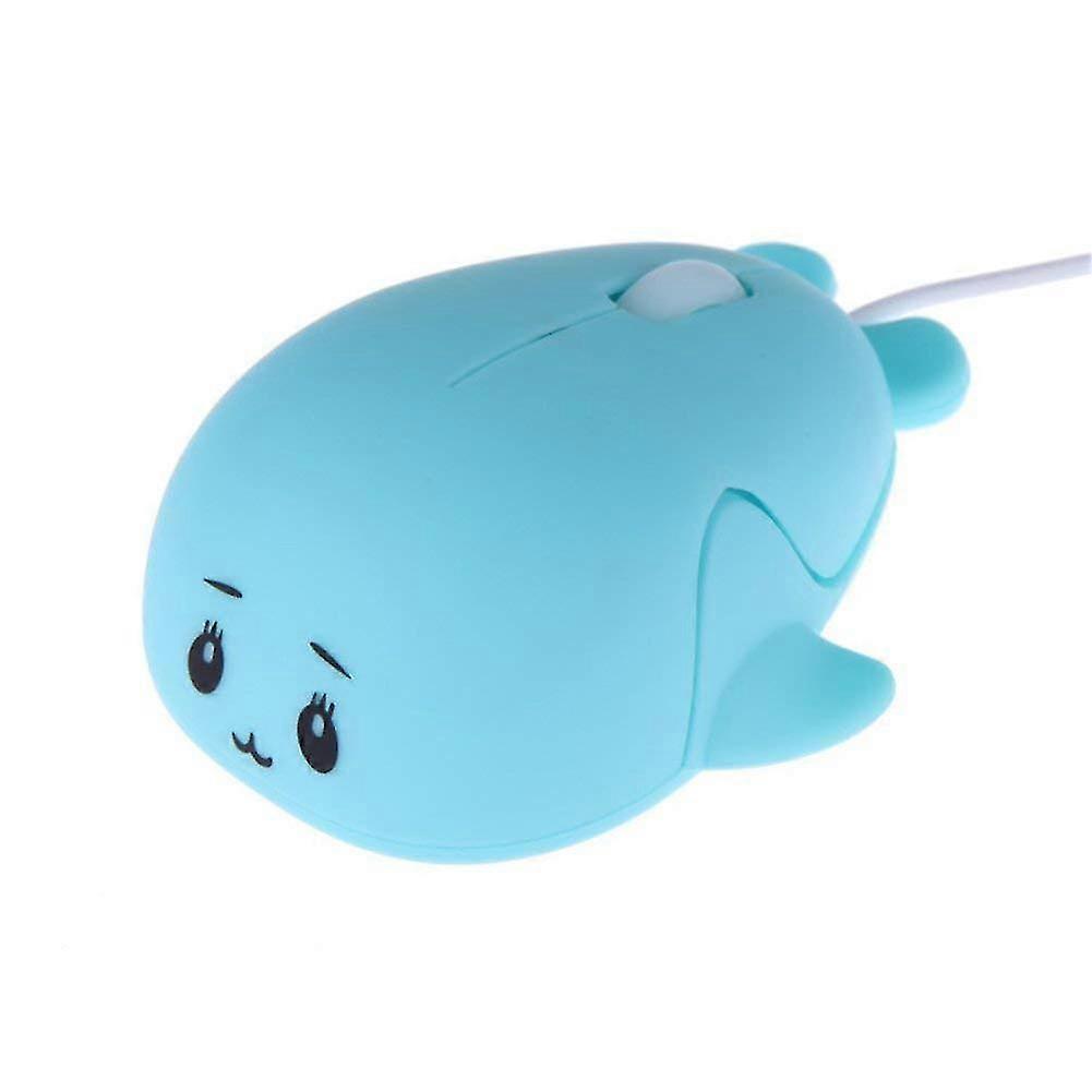 Dolphin Shape Usb Wired Mouse