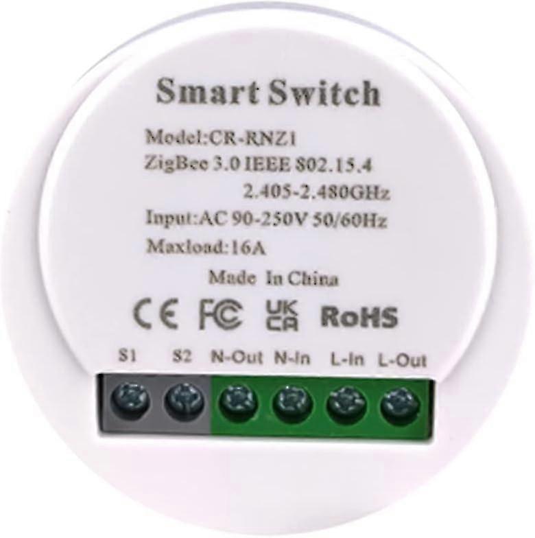 Tuya ZigBee Smart Light Switch Module, Voice Control Compatible
