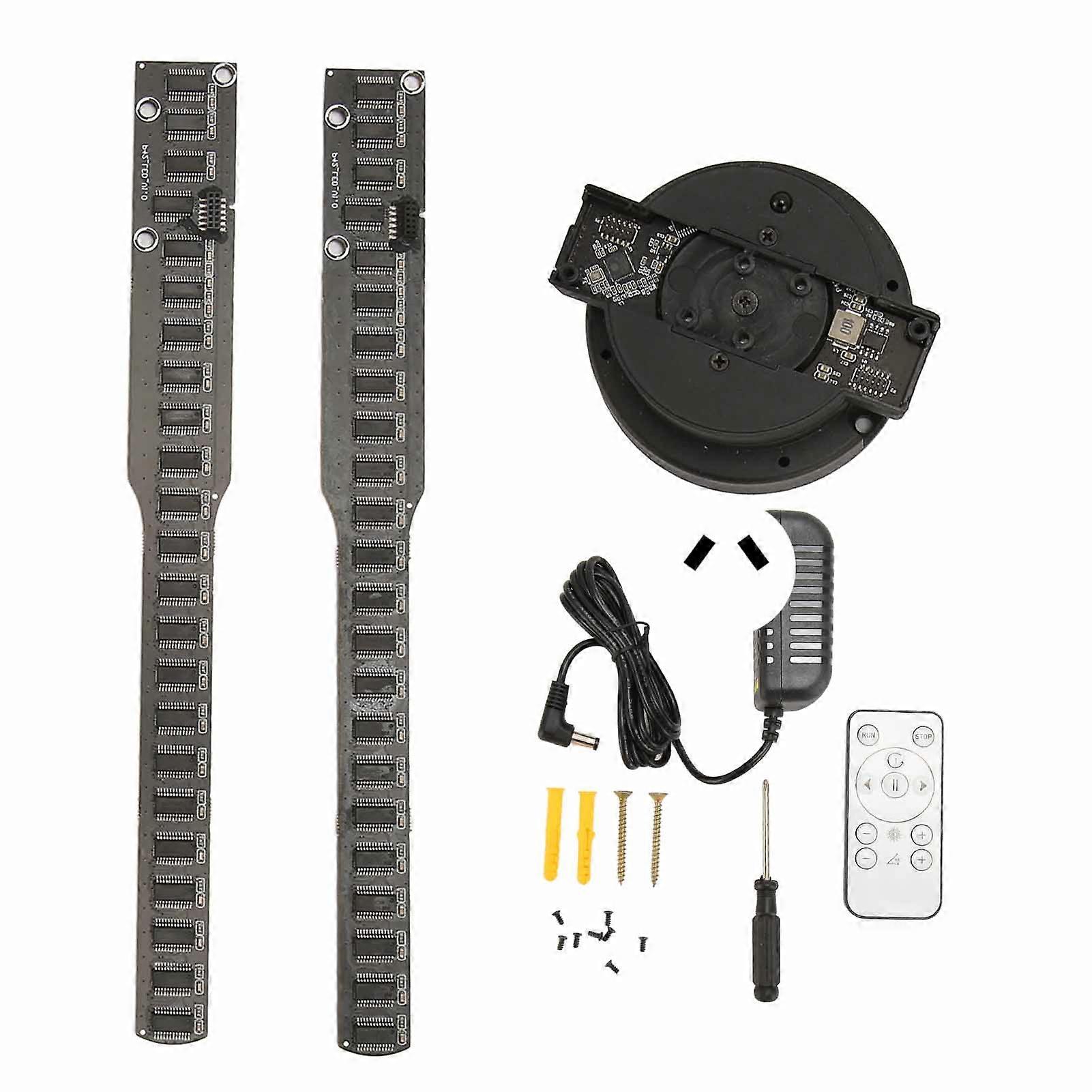 3D Hologram Fan 244 LED Light Beads HD 1024x800 Support Phone APP Computer Holographic LED Advertising Display 100‑240V AU Plug