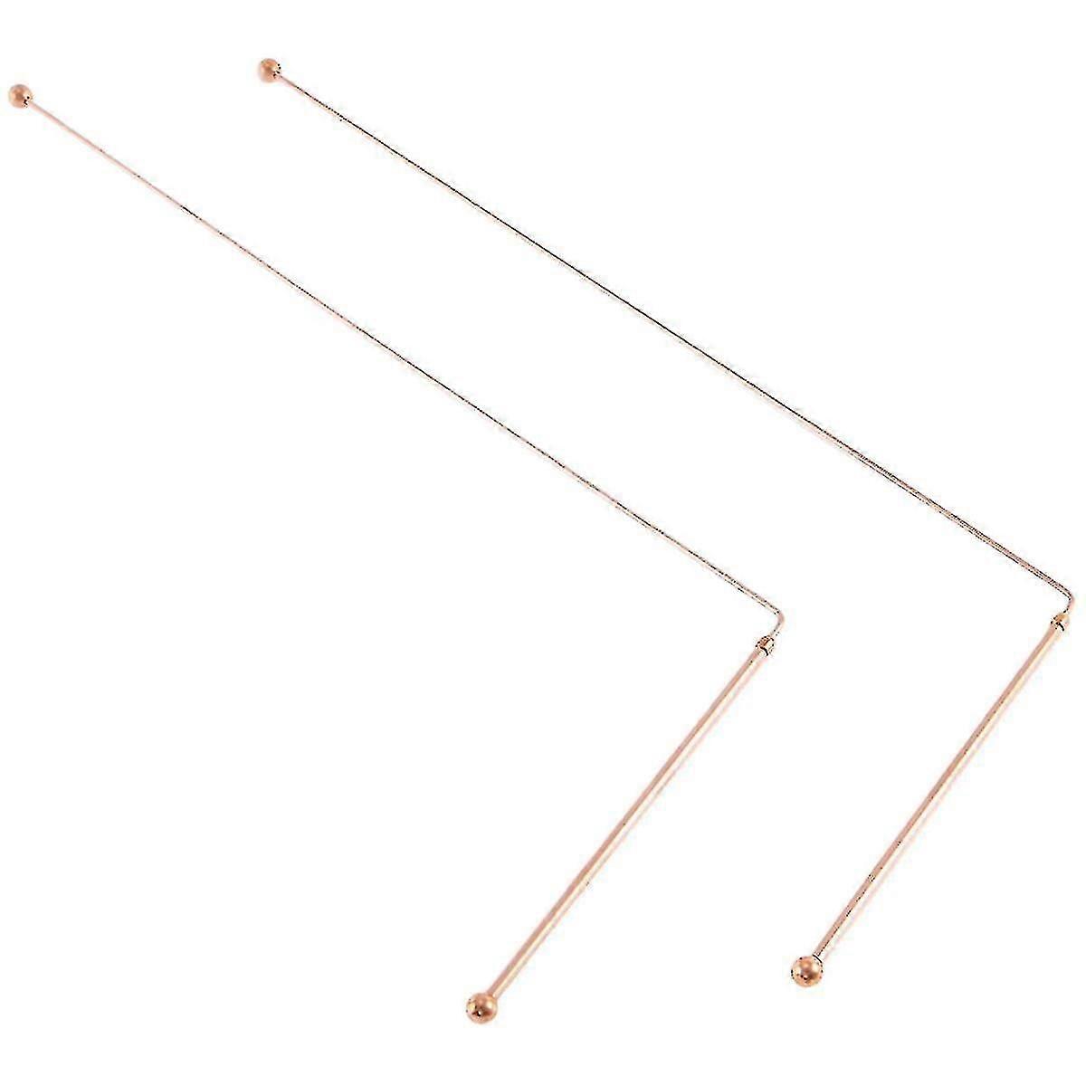 Bacchette da rabdomanzia in rame - 99,9% di rame puro 2pcs Divining Rods Energy Water Witching Detector