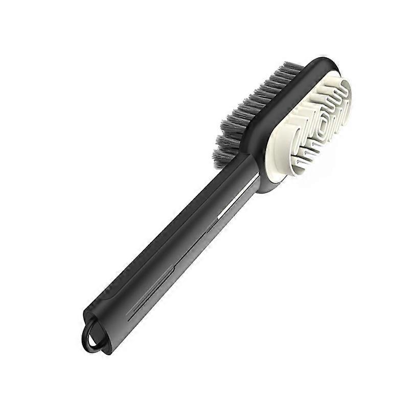 INF Dubbelsidig mockaskoborste