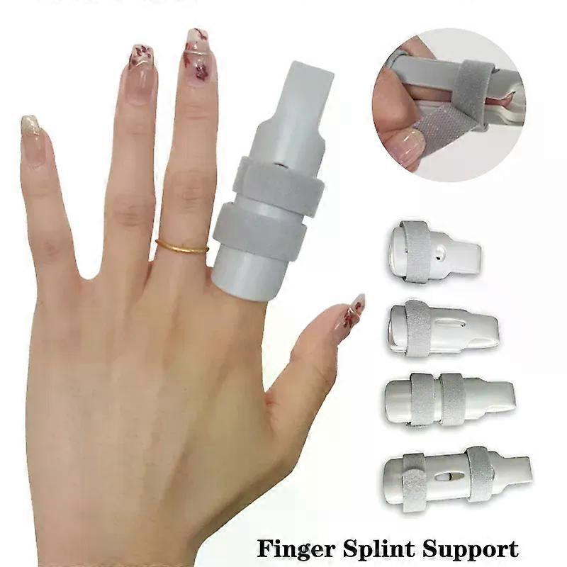1PcFinger Splint Foam Support Brace Finger Splint Hand Trigger Broken Finger/Sprain/Fracture/Pain Relief/ Joint Immobilization