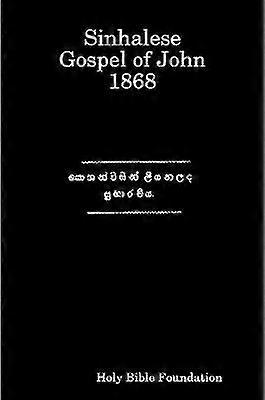 Évangile cinghalais de Jean 1868