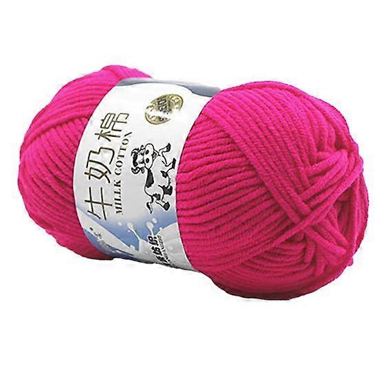1 Roll DIY Anti-shrinkage Practical 5-strand Soft Crochet Thread Woolen Handicrafts Making Accessories Yarn