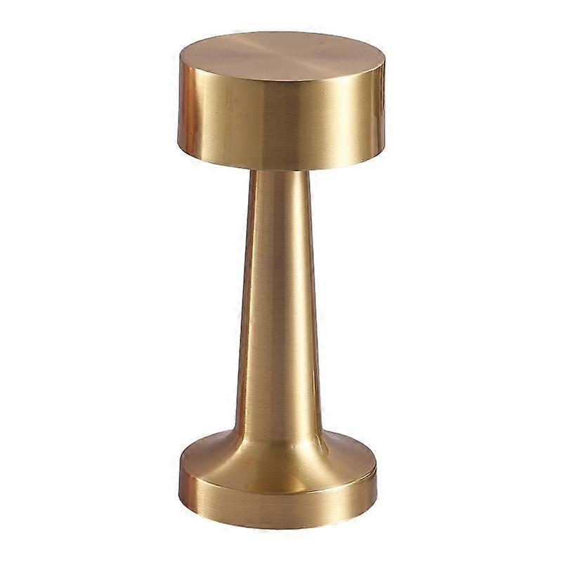 Retro Bar LED Table Lamp Mushroom Lamps Touch Sensor USB Rechargeable Dumbbell Beside Lamp for Restaurant Hotel Bedroom Decor