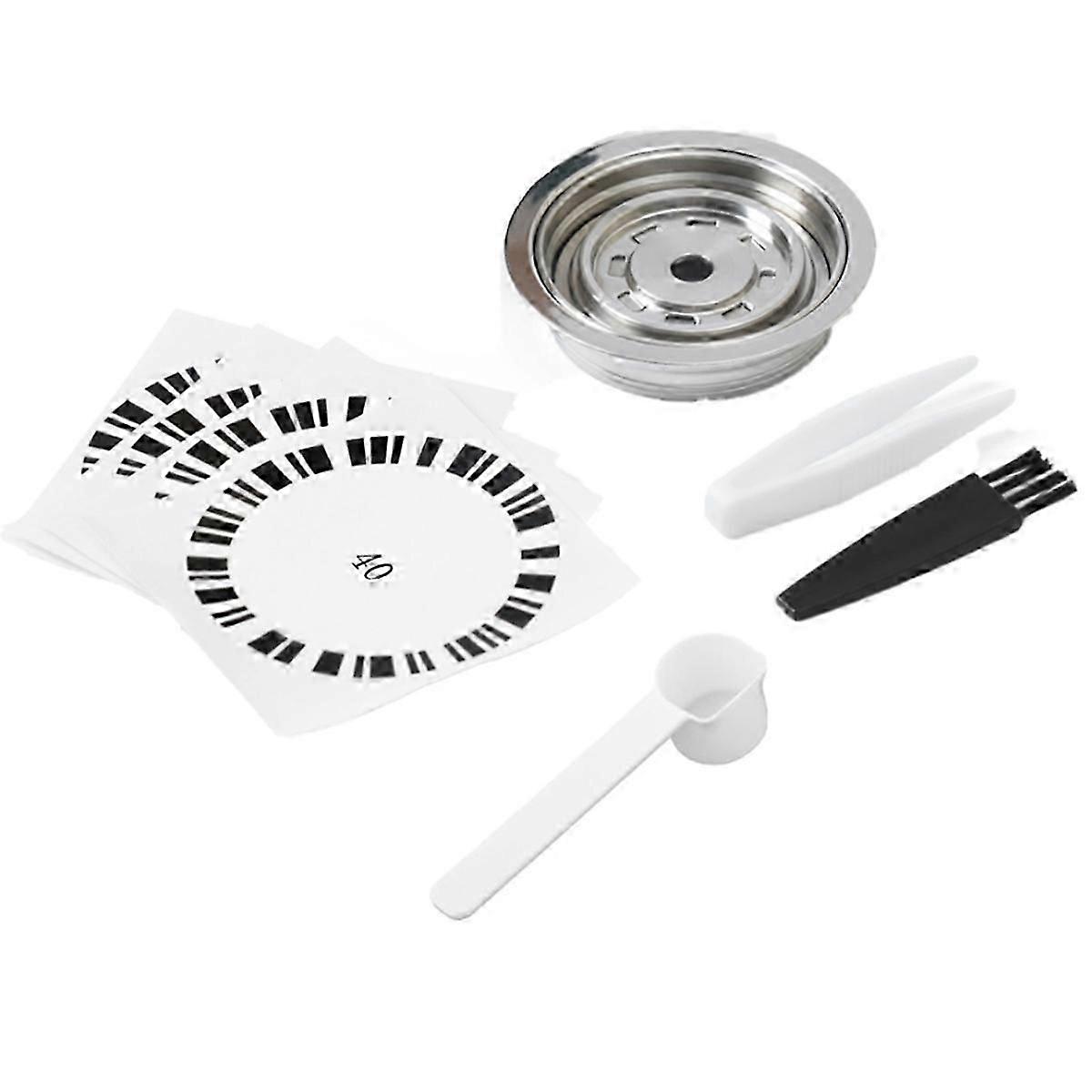 Reusable Capsule Adapter suitable for Vertuo Next Machine Compatible suitable for Coffee Capsule Pods 40ml