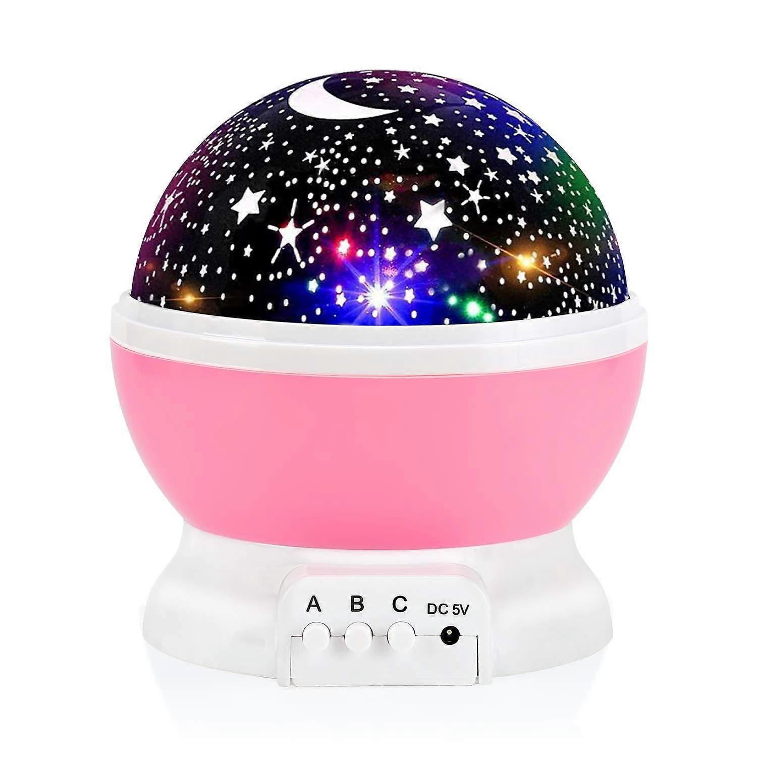 Night Light, Star Projector with 360° Rotation, USB Cable, Romantic Gift for All
