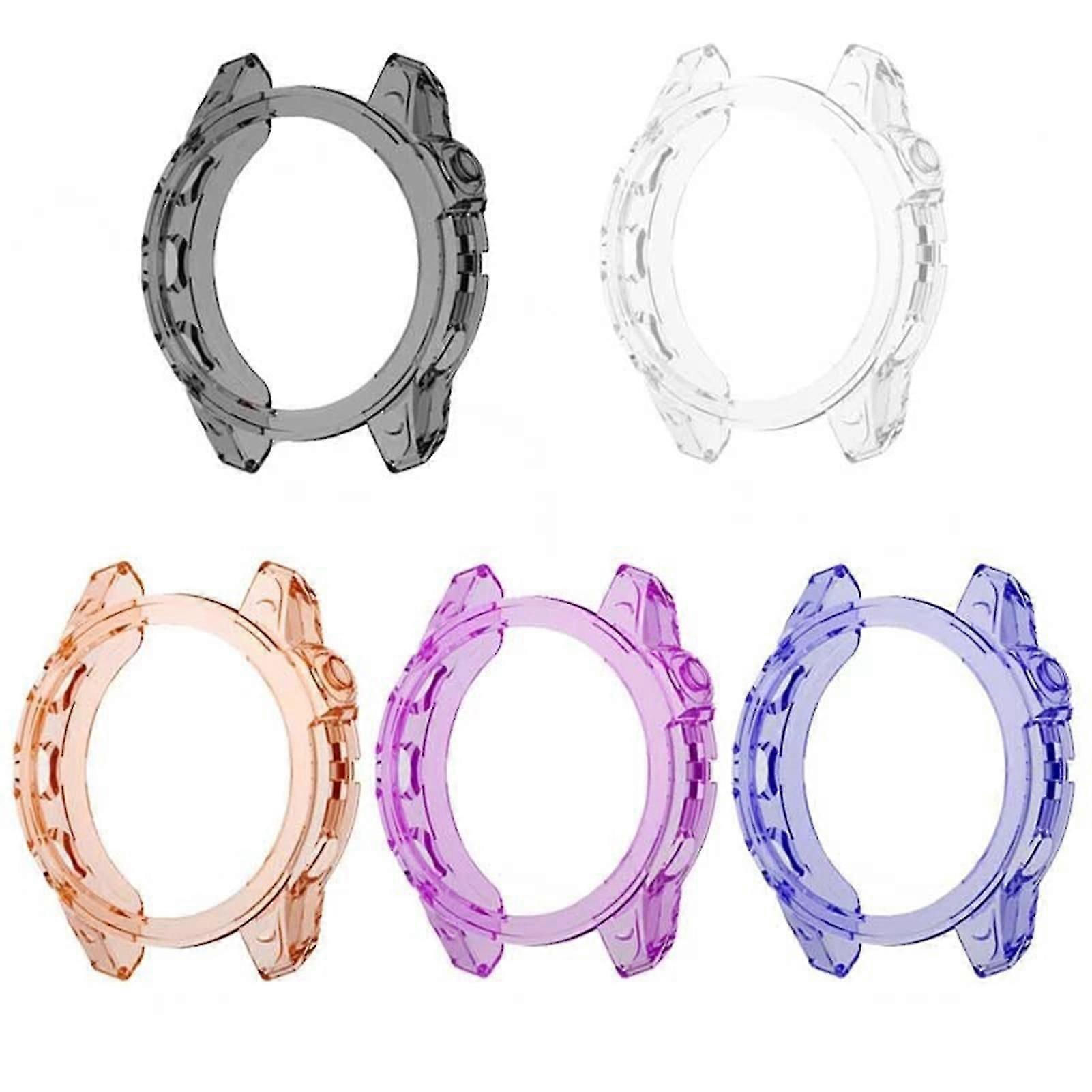 Watch Protective Case Transparent Anti-scratch Hollow Smart Watch Protector Cover Shell for Garmin Epix Gen 2