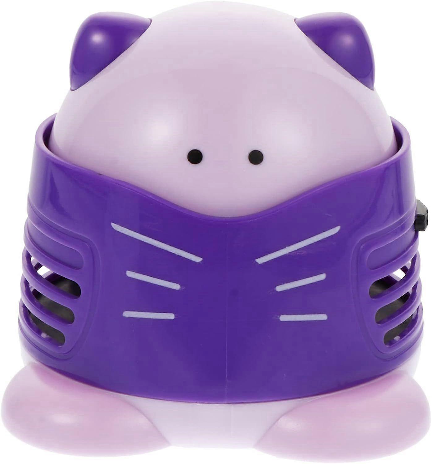 Tools Desktop Vacuum Cleaner Cat Shape Drills Quicker Picker Mini Table Dust Sweeper