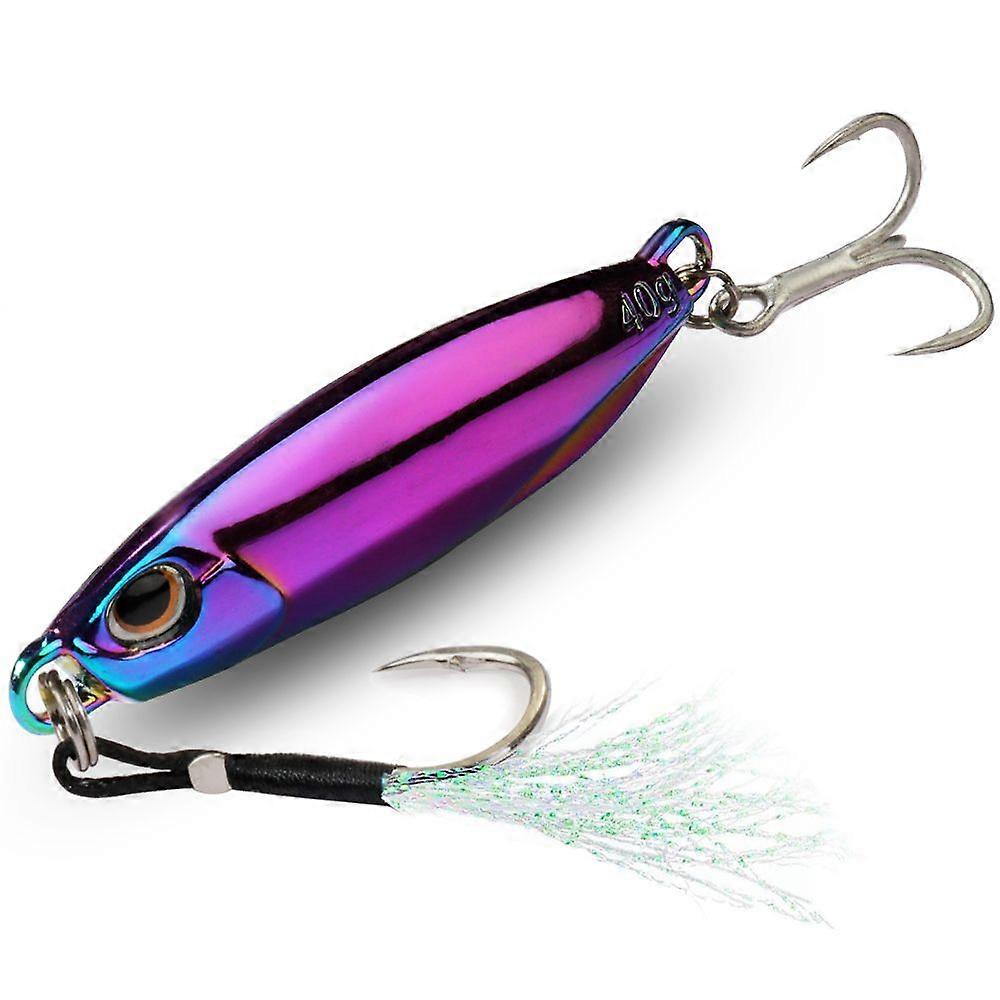 Metal Sickle Jig Fishing Lure 10g 20g 30g 40g For Beach Freshwater Casting VIB Spoon With Spinner Hook LAKE Ocean Fishing Artificial Bait