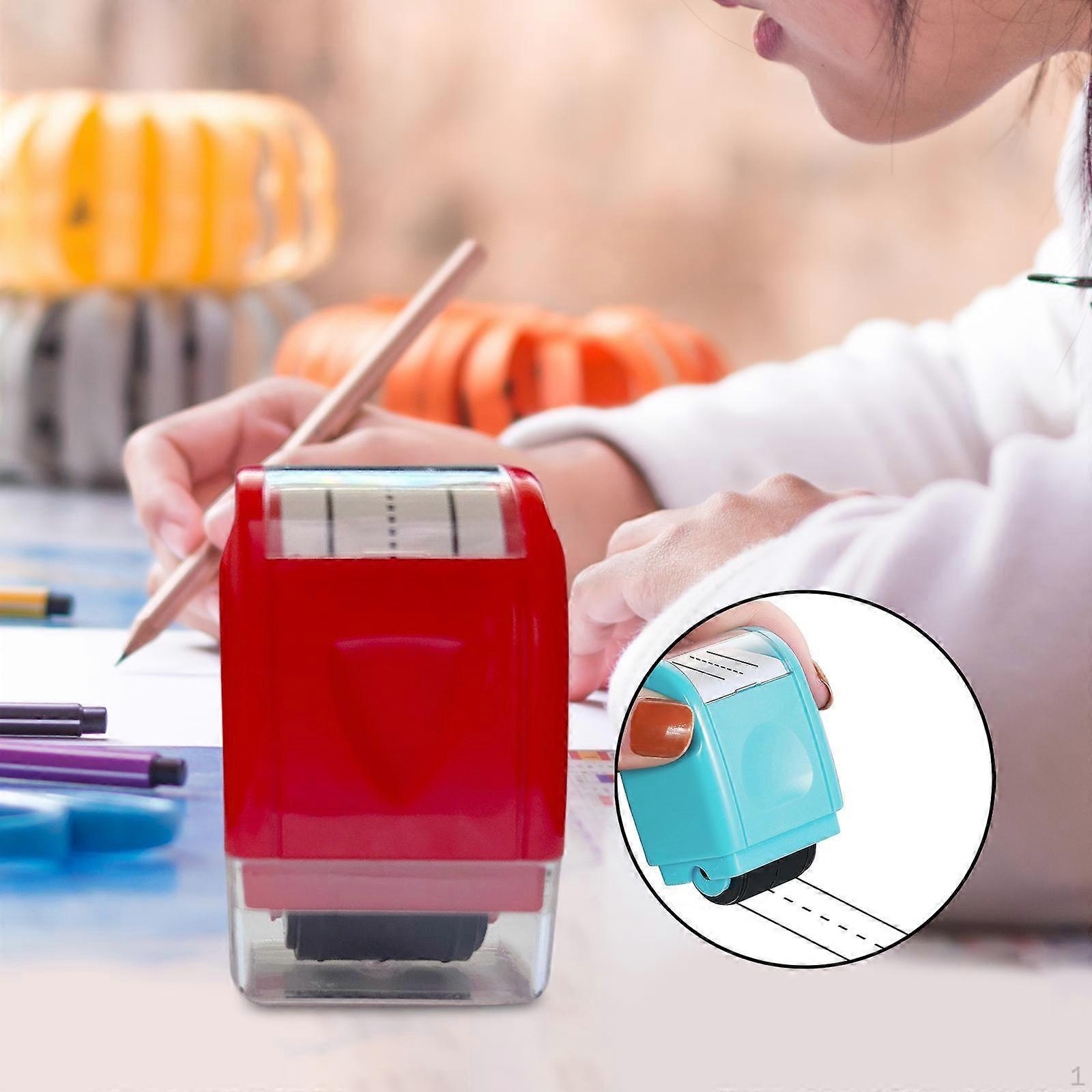 Dashed Handwriting Lines Practice Roller Stamp Line Rolling Beginners Teacher for