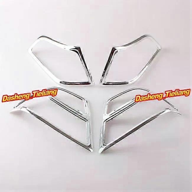 Φέρινγκ Saddlebag ελαφριές πινελιές για Honda Goldwing GL1800 2001-2005 διακοσμήσεις πλευρές εξαρτήσεις εξαρτήματα μερών Chrome Acce