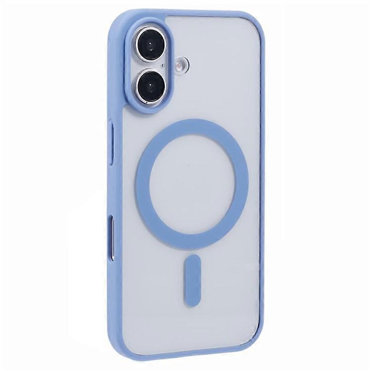 Compatible For iPhone 16 Plus Case Compatible with MagSafe Shockproof PC+TPU Clear Phone Cover