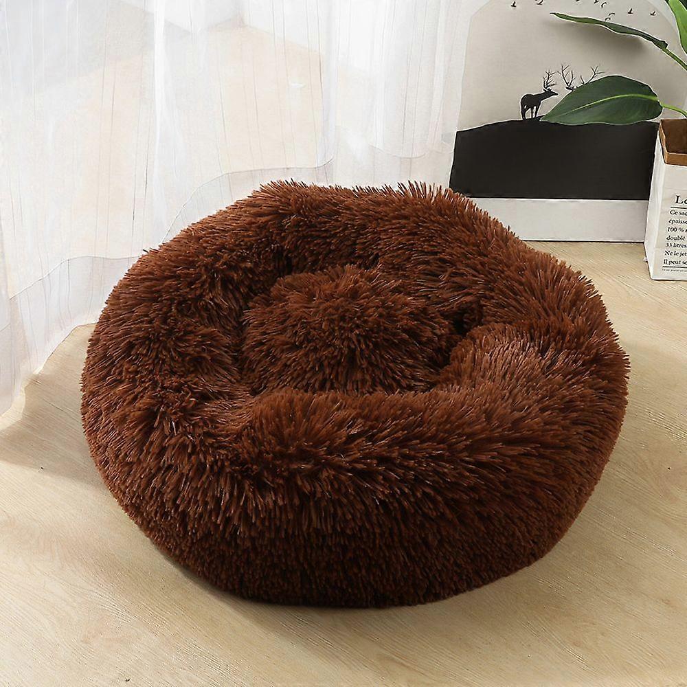 Soft Plush Round Pet Bed Cat Soft Bed Cat Bed for Cats Small Dogs