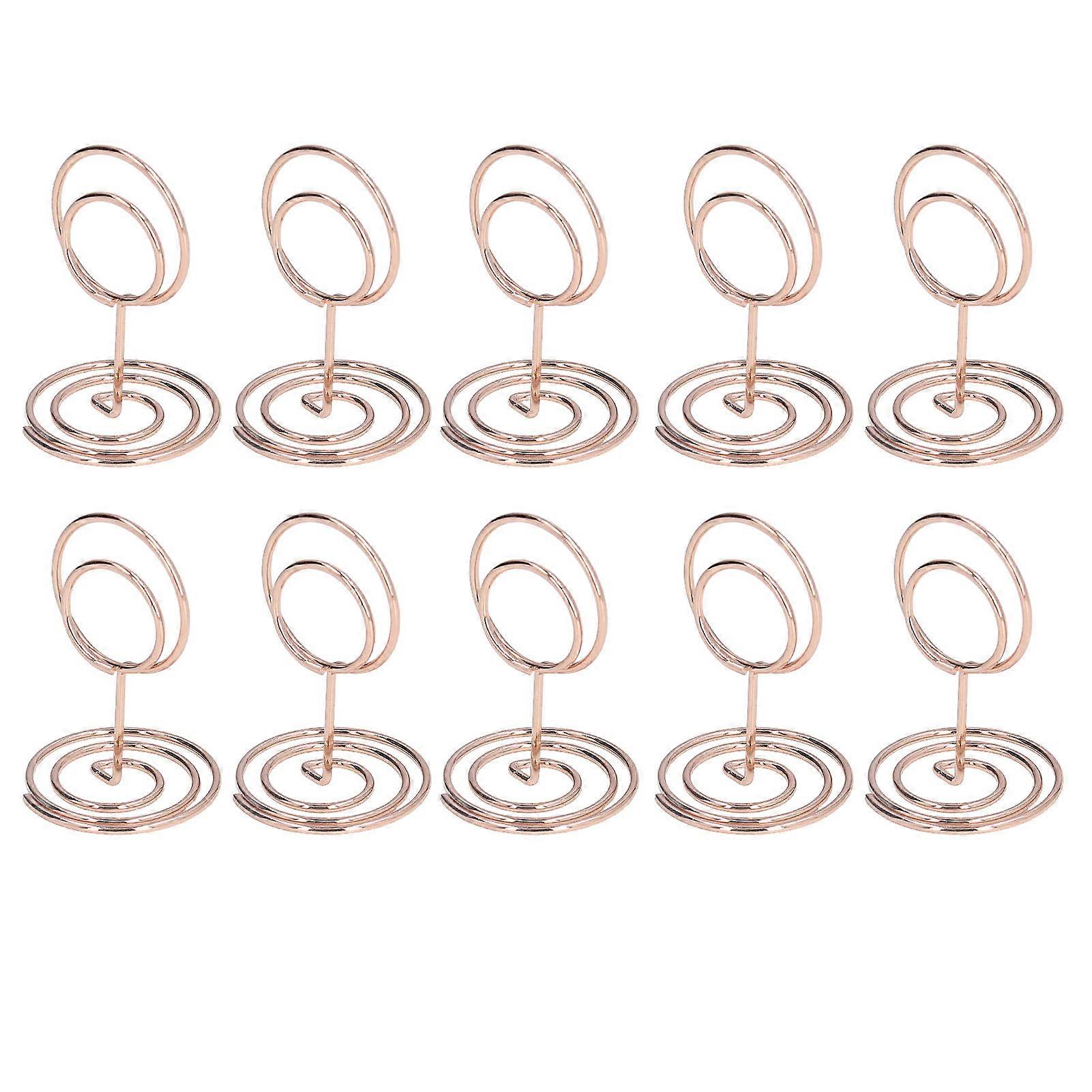Table Number Holder, Round Base, Home Decoration