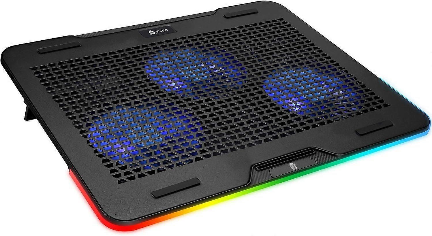 Triple-Fan Laptop Cooler for 17-inch Devices, Easy-to-Use Switch, Ergonomic Comfort Design - Wide Compatibility