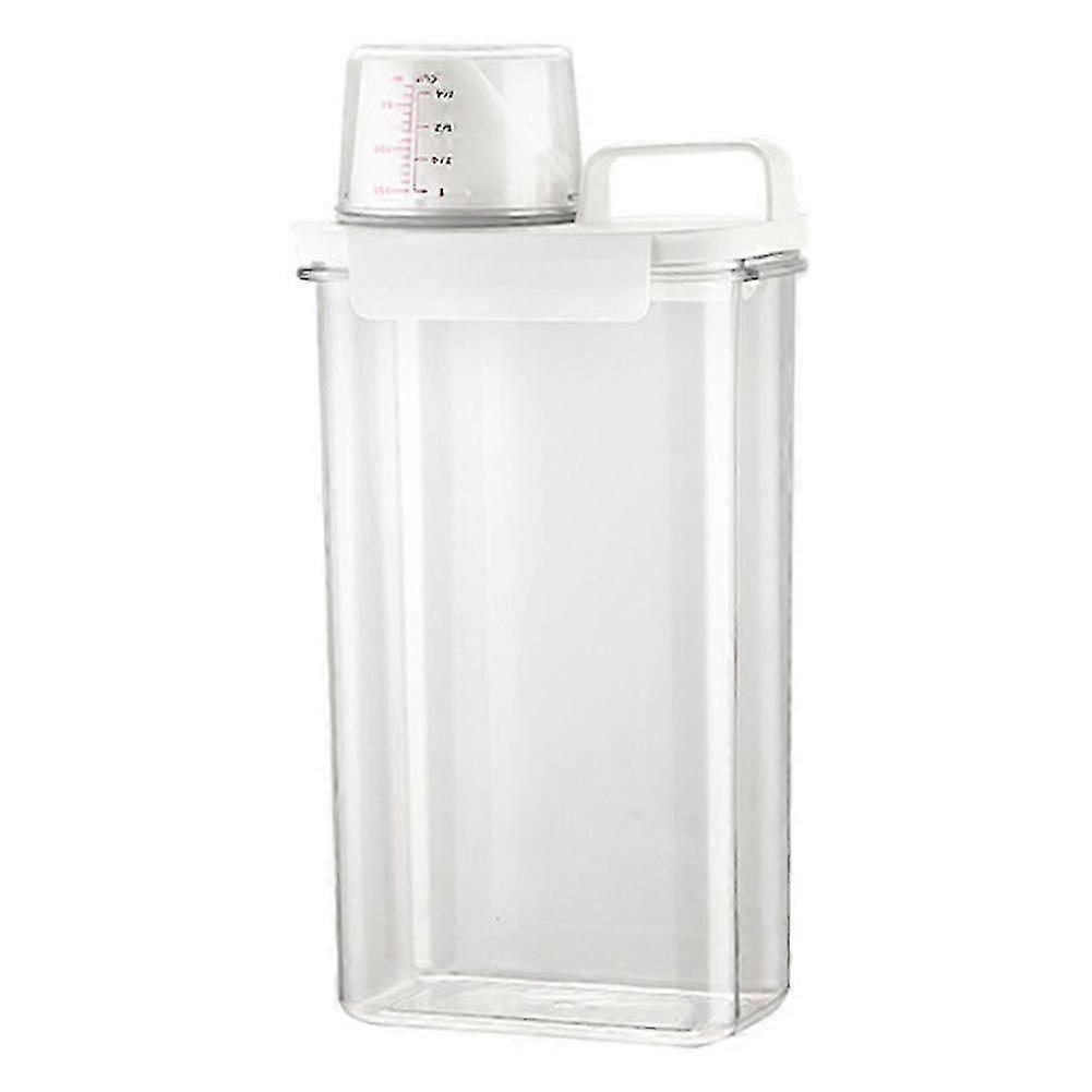 Waschpulver-Vorratsbehälter, Versiegelung, Waschpulverspender mit Griff, gut