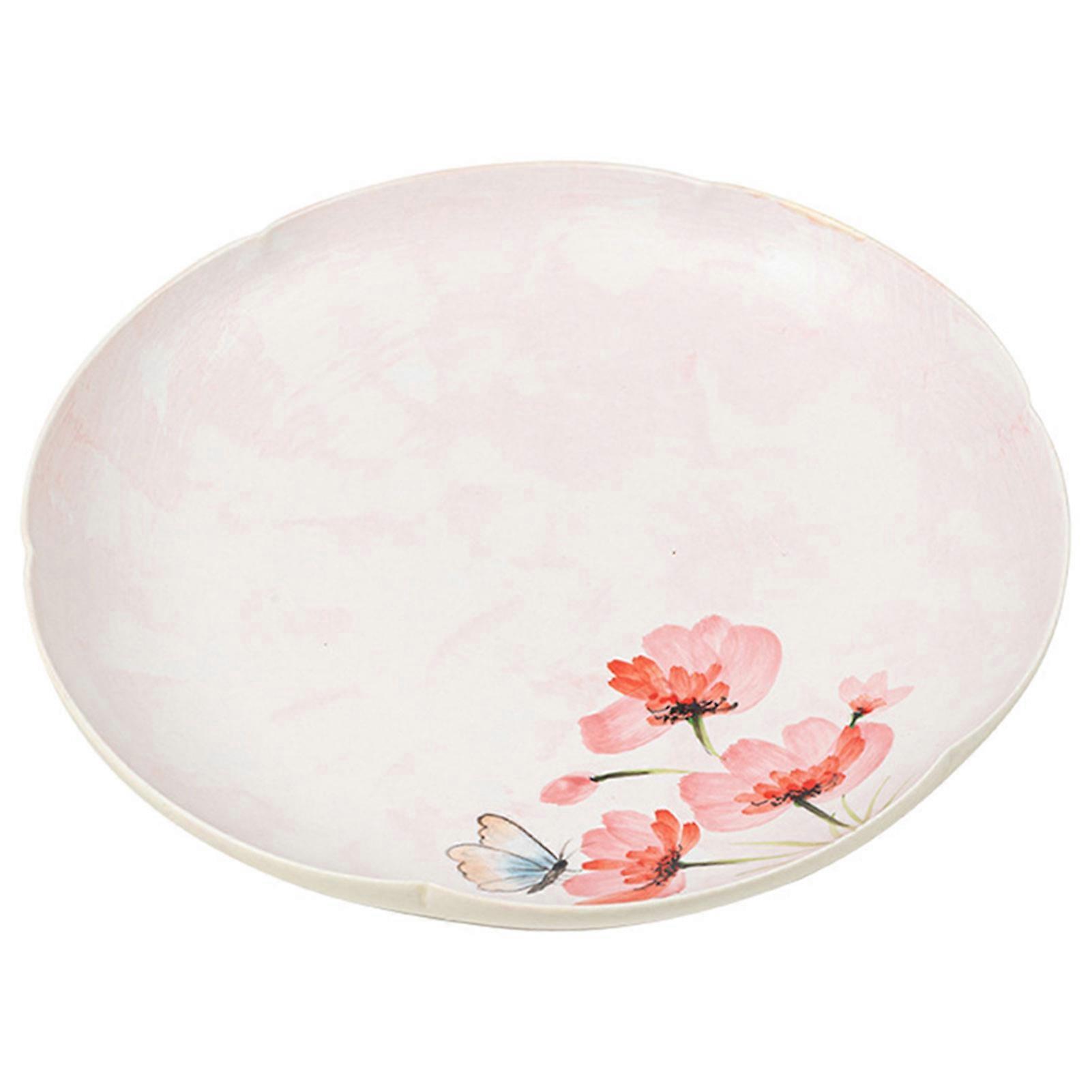 Ceramic Teapot Holder/Tea Tray Multifunctinal Restaurant Fruit Tray for Tea Lovers