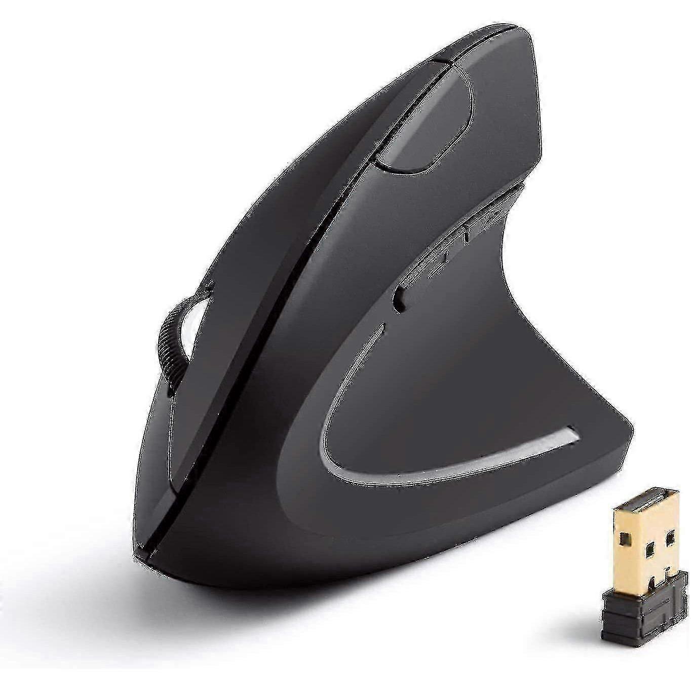 Anker Ak-uba 2.4g Wireless Vertical Ergonomic Optical Mouse, 800 / 1200 /1600 Dpi, 5 Buttons For
