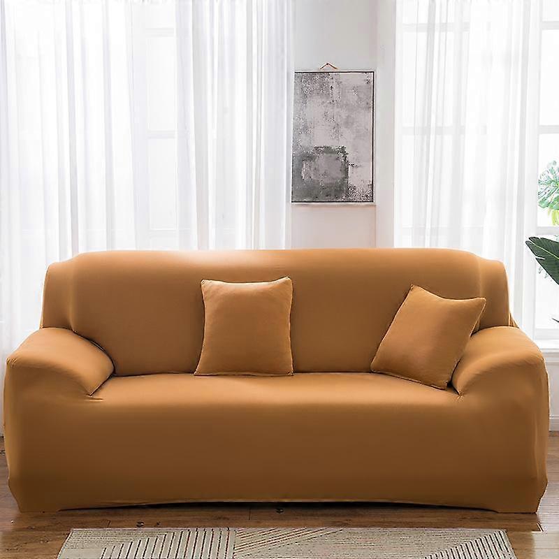 Solid Color Elastic Sofa Covers Living Room Spandex Sectional Corner Sofa Slipcovers Couch Chair Cover Seater