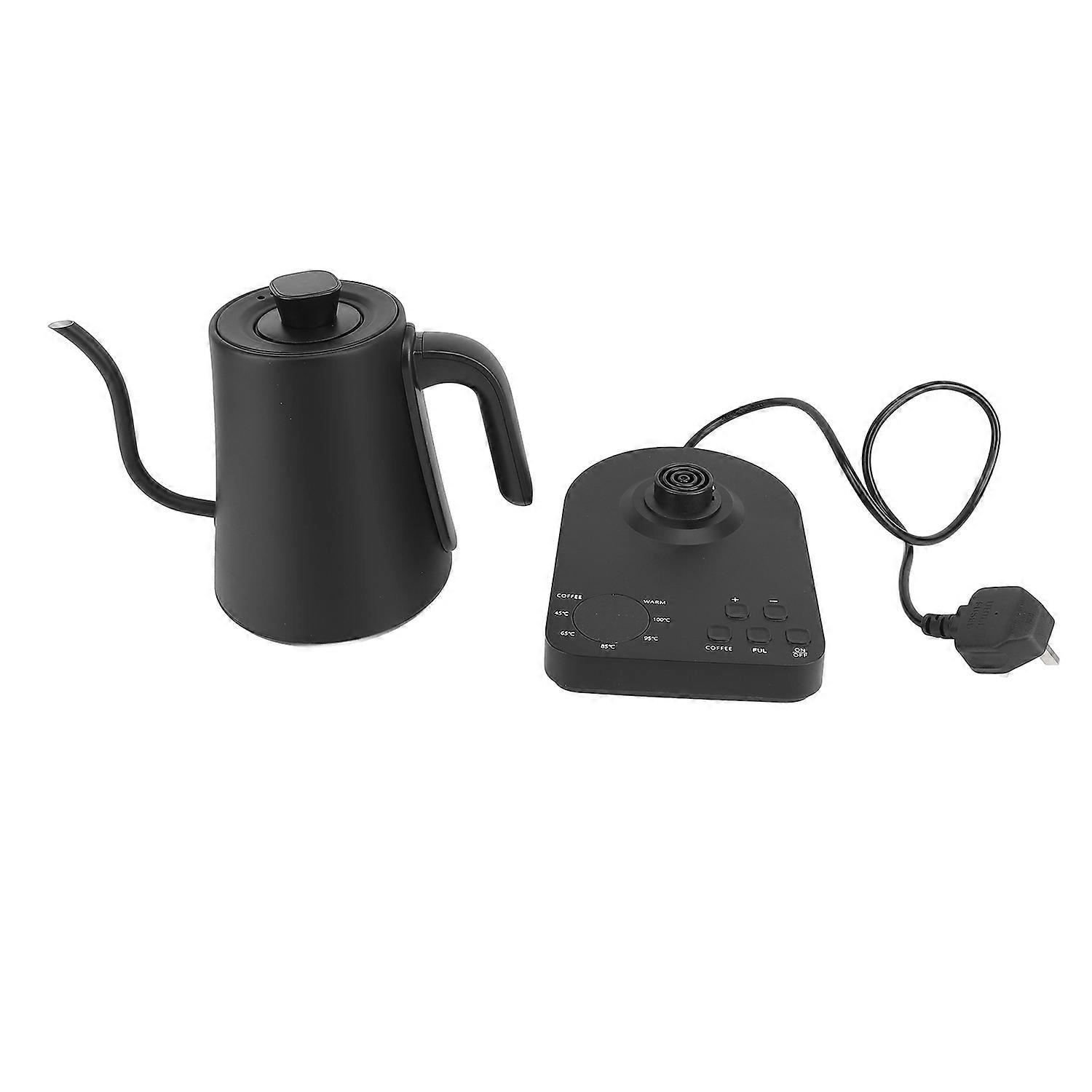 1000ml Gooseneck Electric Kettle LCD Screen Fast Boiling Pour Over Kettle Electric Coffee and Tea Ke