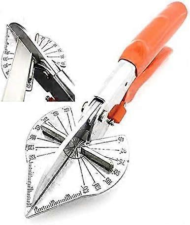 Adjustable Angle Scissors For Home Decor, Multi-Angle Miter Shear Cutter Ensures Clean Cuts On Light Materials, Non-Slip Ergonomic Handle Offers