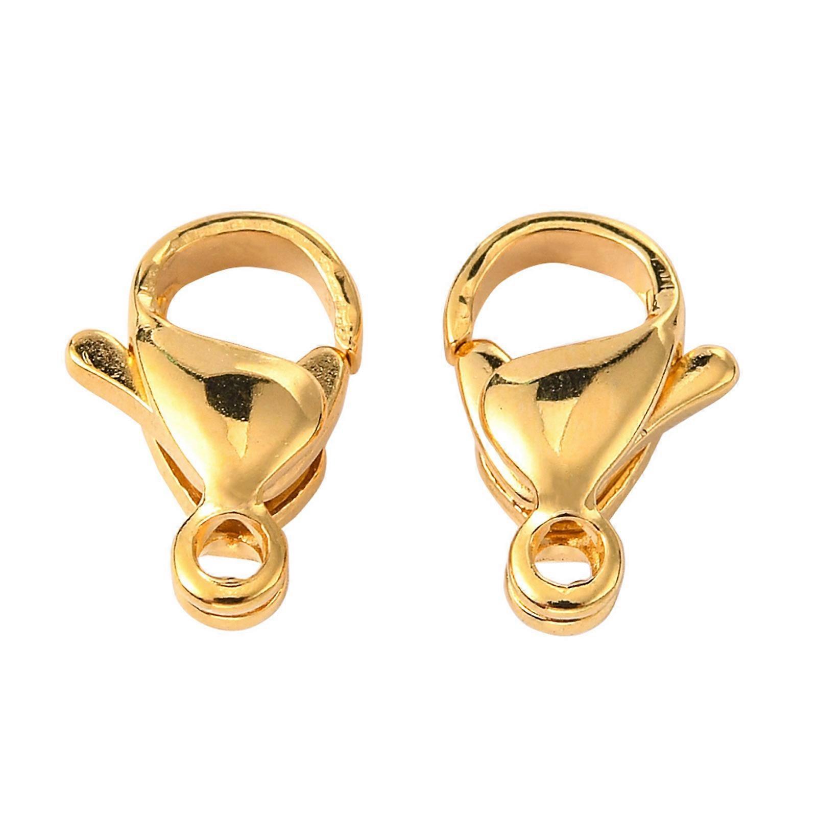 Jewelry Findings 304 Stainless Steel Lobster Claw Clasps Parrot Trigger Clasps