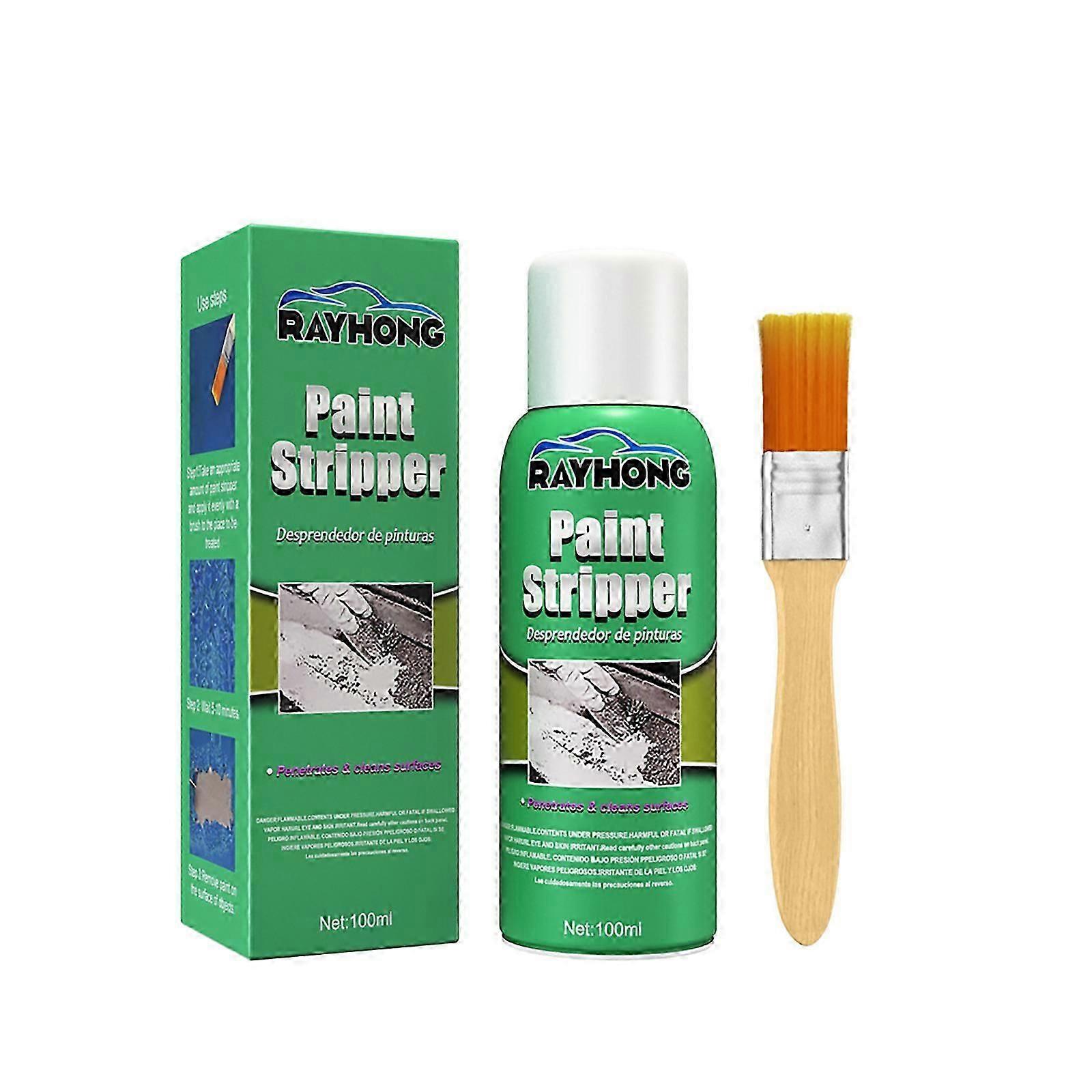 100ML υψηλή αποδοτικότητα απογυμνωτών χρωμάτων επιφάνειας μετάλλων αφαίρεσης χρωμάτων αυτοκινήτων για την αυτόματη θαλάσσια διόρθωση γκράφιτι χρωμάτων τοίχων με το πινέλο