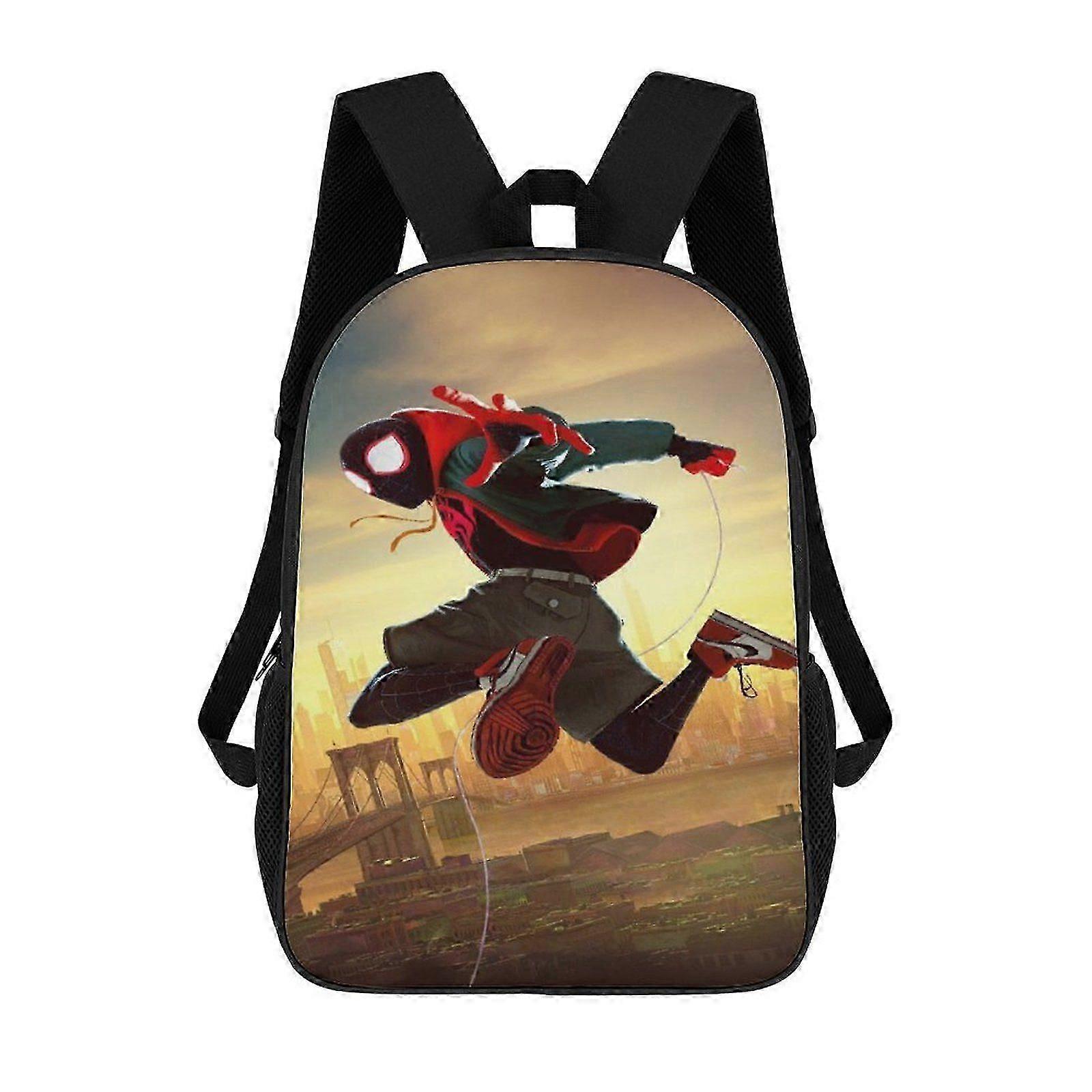 i2259 Miles Morales Backpack Shoulders DaypackBag Work Travel Classic Unisex Backpack kli2259