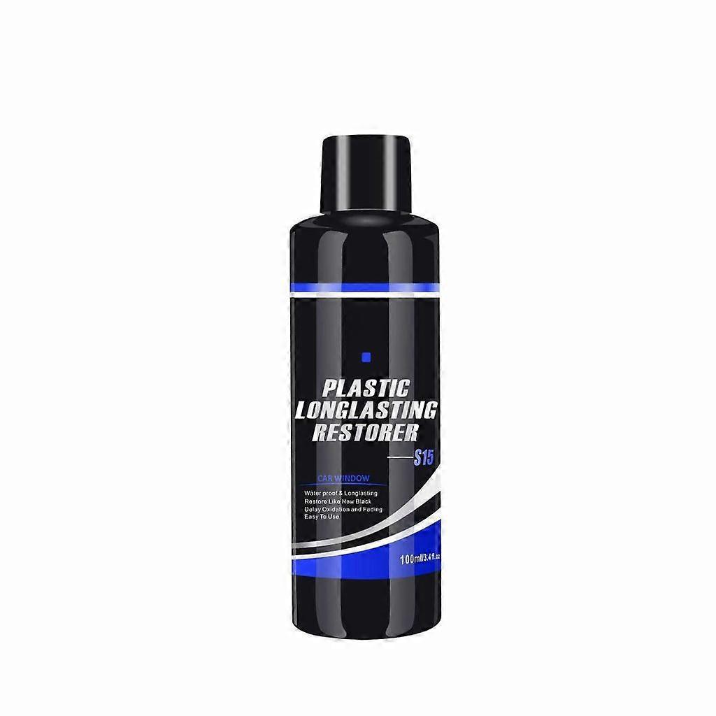 Auto Kunststoff Gummi Restaurator Zurück zu-Schwarz Kunststoff & Trim Restaurator 50ML / 100ML