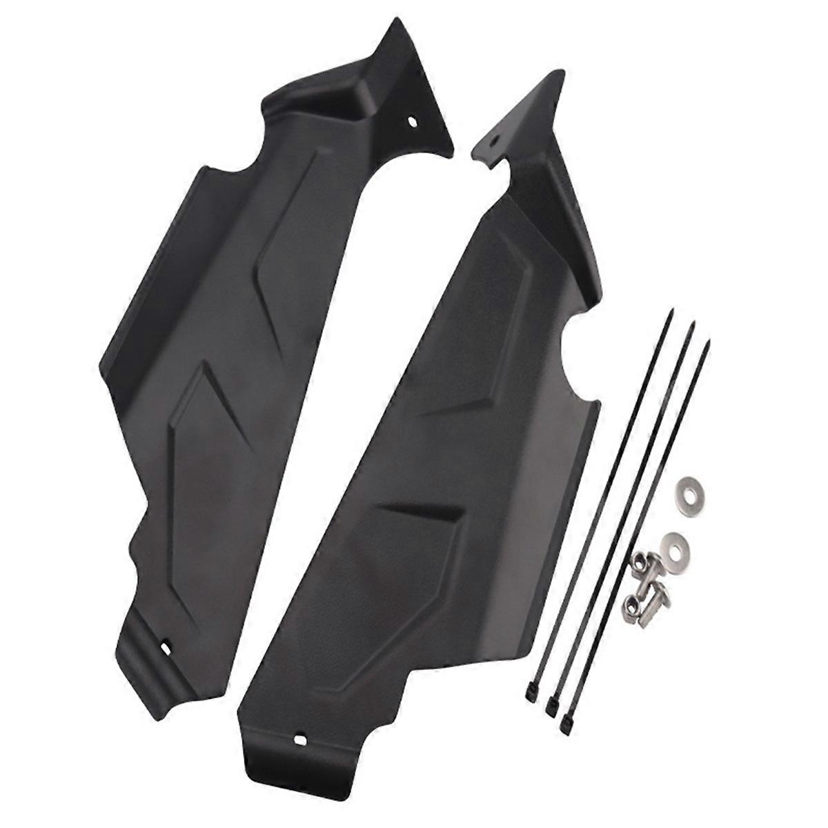 Motorcycle Rear Carrier Case Side Panel Cover Guard Protector For 