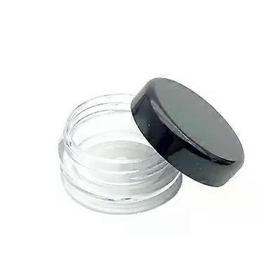 10pcs 5g/10g/20g Empty Plastic Cosmetic Makeup Jar Mini Face Cream Pots Transparent Sample Bottles Eyeshadow Lip Balm Containers