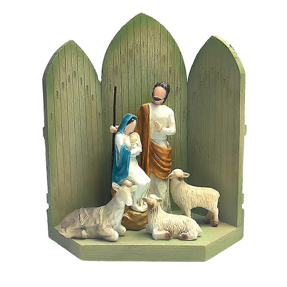 Character Statue Collection Tabernacle Sculptures of Jesus Nativity