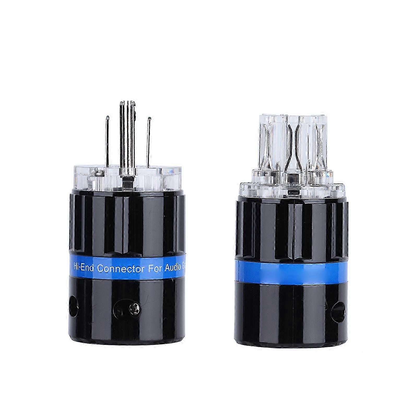 Monosaudio Power Plug Pure Copper Wear Resistance Connector Plug for Professional Audio‑Visual Appliances 100‑250V