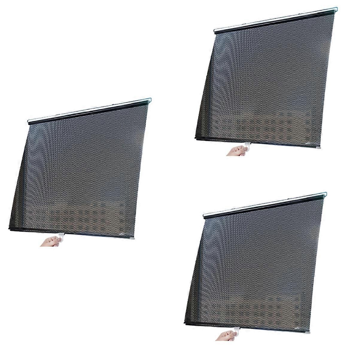 Curtains with UV Protection,Car Retractable Heat Insulation Sunshade