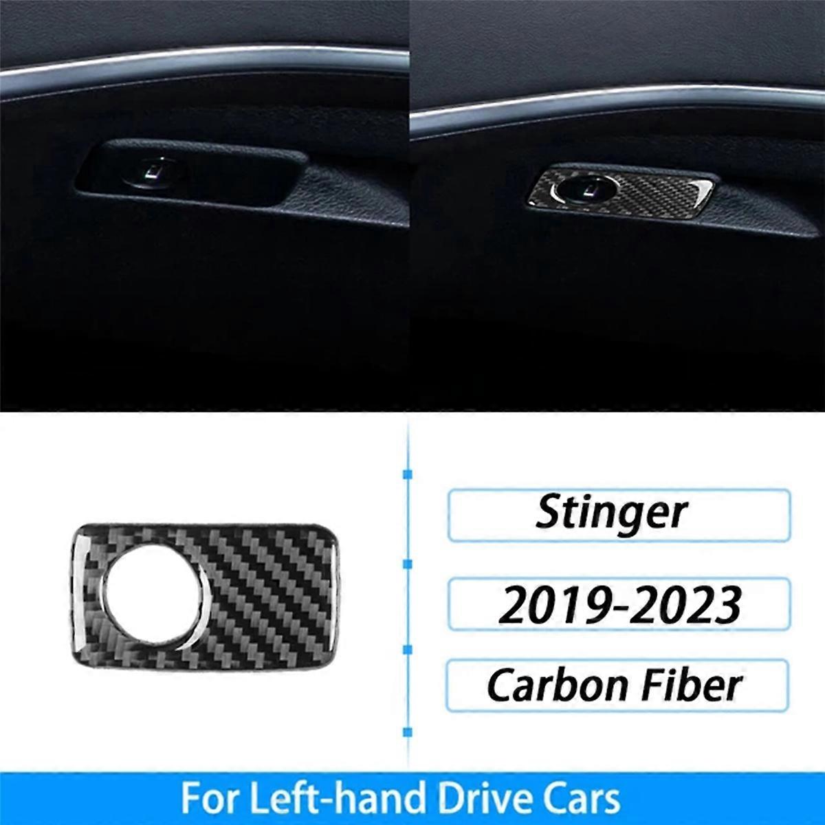 For Stinger 2019-2023 Co-pilot Storage Box Handle Panel Trim Cover