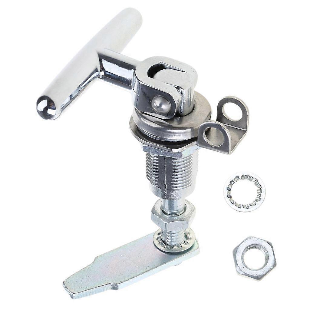 Heavy Duty Foldable T Handle Draw Latchs Lock Secure Adjustable 7mm for Safety