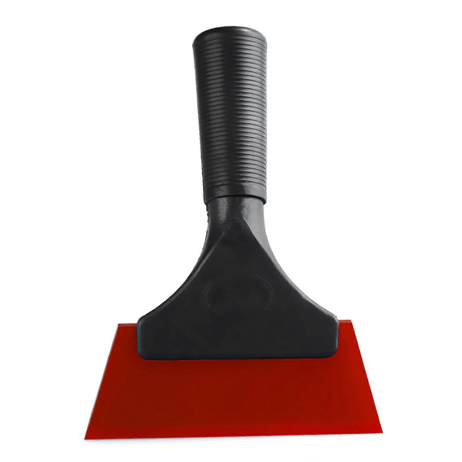 Plastic Scraper Squeegee Tint Tool Glass Windshield Water Wiper Car Styling Sticker Accessory Window Film Card Squeegee  Red