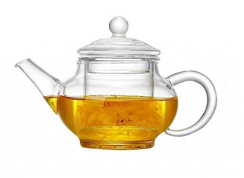 Small Glass Teapot With Infuser And Lid 8 Oz For Loose Tea