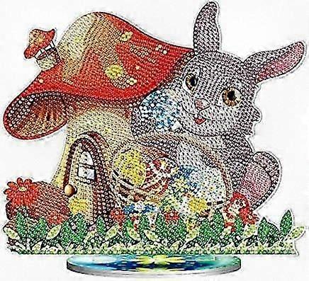 5D DIY Diamond Art Kit for Adults - Easter Themed Cross Stitch Home Decor Craft (149 chars)