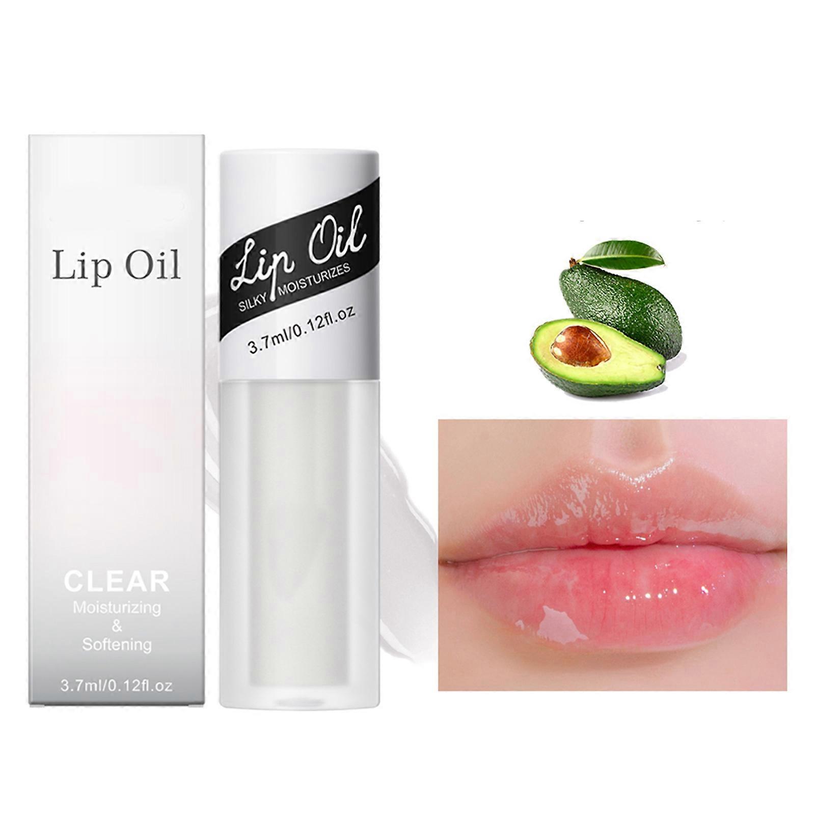 Huile à lèvres Gloss Repulpant Transparent Hydratant Huile de soin des lèvres Nourrissant Réparateur Ligne Des Lèvres Et Prévient Sec Craquelé 5