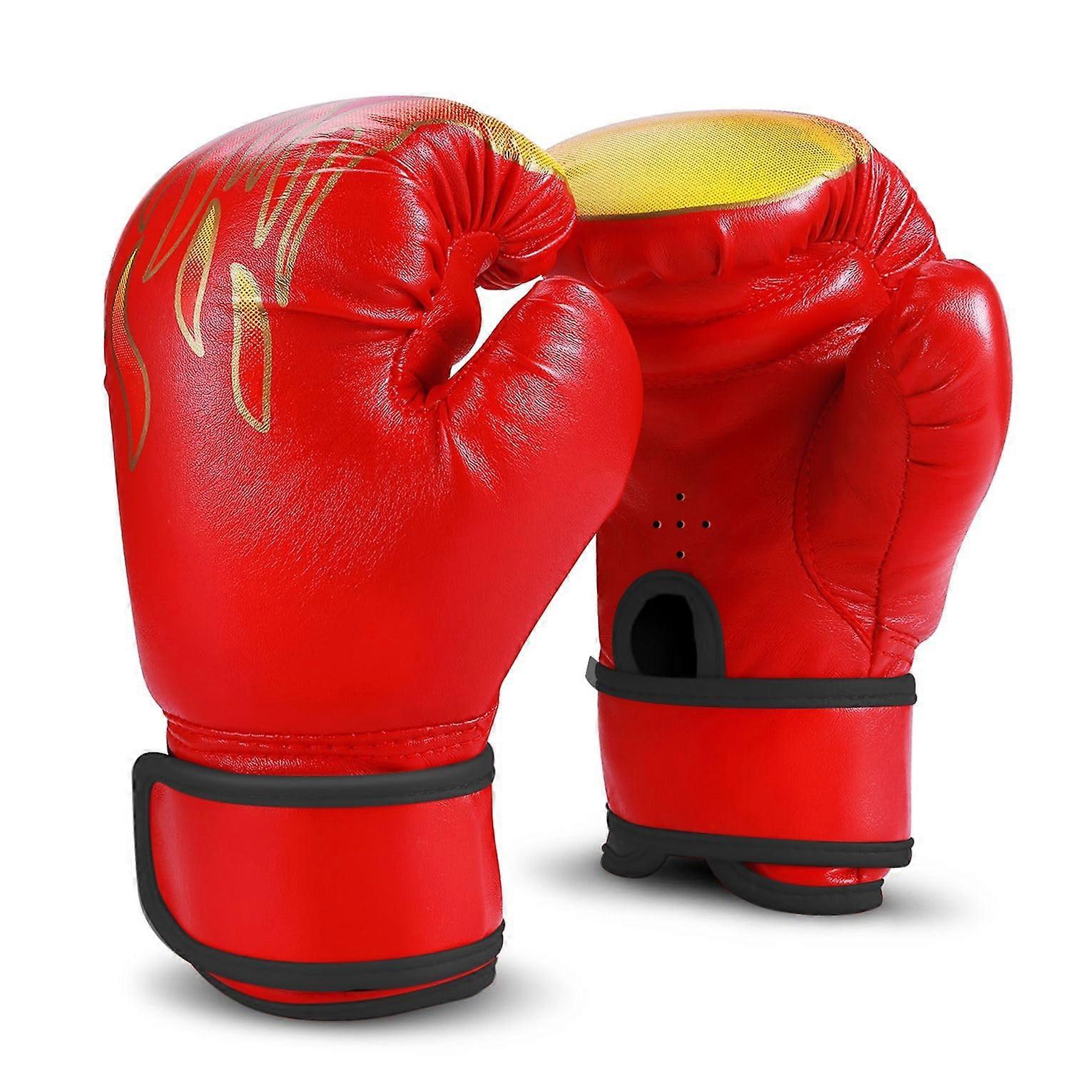 Boxing Gloves for Kids 4oz – Faux Leather Punching Mitts with Wrist Protection for Training and Sparring