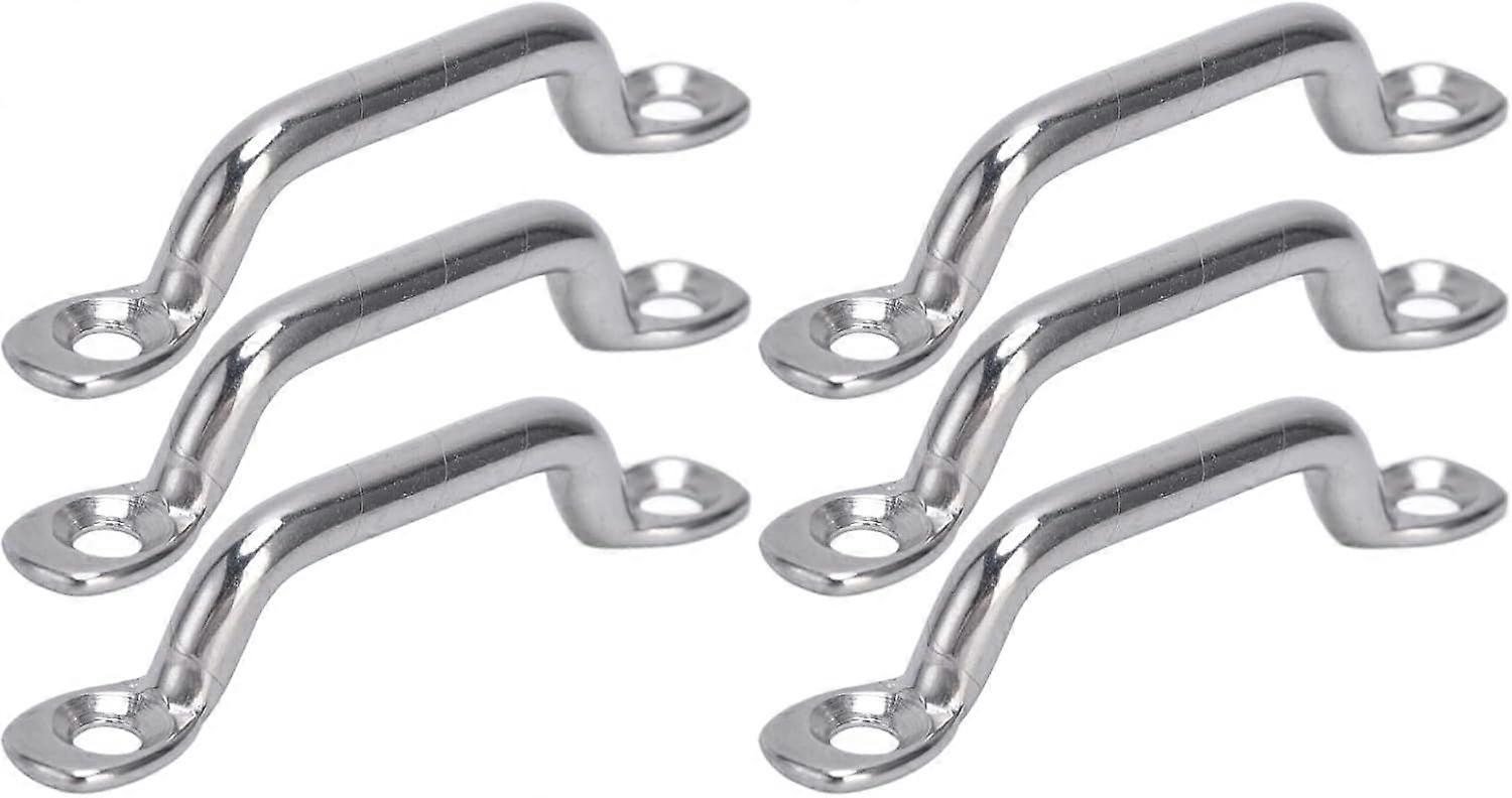 10 Pieces Boat Top Pad Eye Deck Loop Bracket Marine Hardware 316 Stainless Steel Set Kit for Fixing
